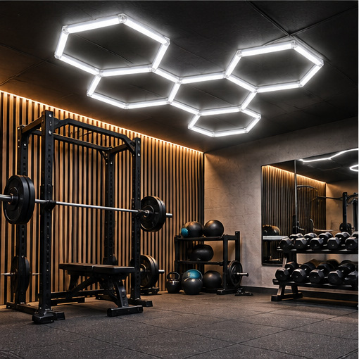 Hex LED Garage Light Kit (5-Piece)