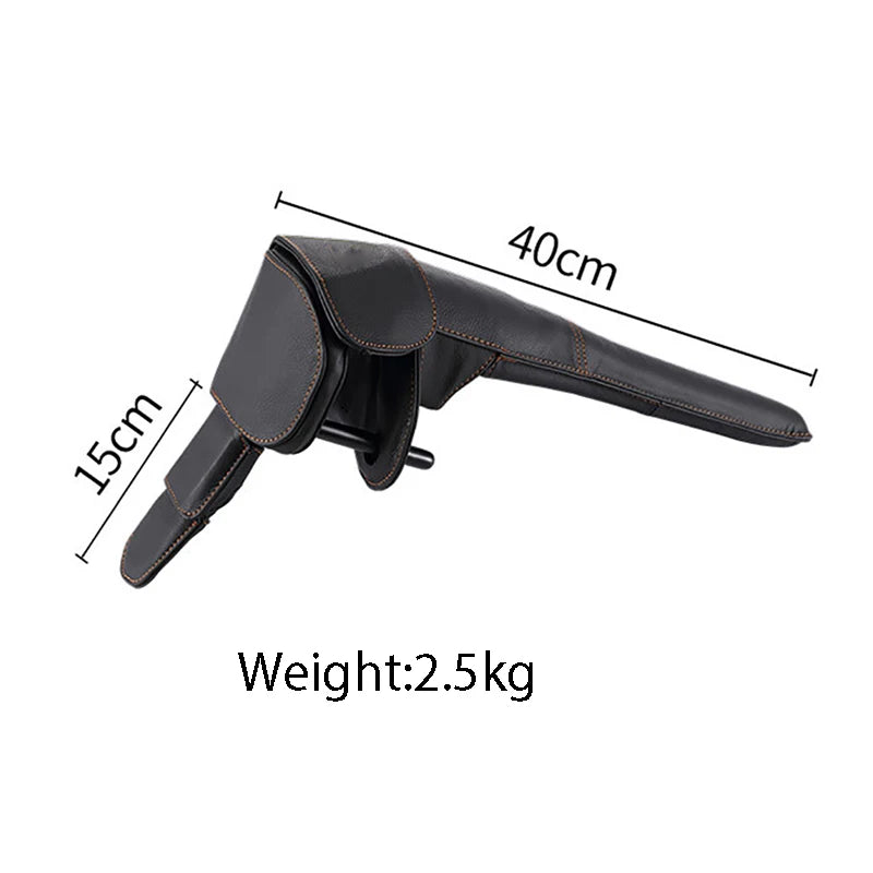 Folding Steering Wheel Lock with Alarm
