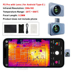Thermal Imaging Camera for USB-C Android Phones, 256 x 192 Resolution with -20 to 550°C Measuring Range