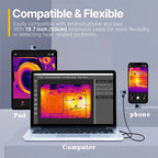 Thermal Imaging Camera for Lightning Port Phones, 256 x 192 Resolution with -20 to 550°C Measuring Range