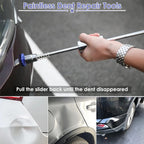 Paintless Dent Repair Kit Lite with Glue Gun, Slide Hammer, Dent Lifter and Pulling Bridge