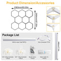 Hex LED Garage Light Kit (8-Piece)