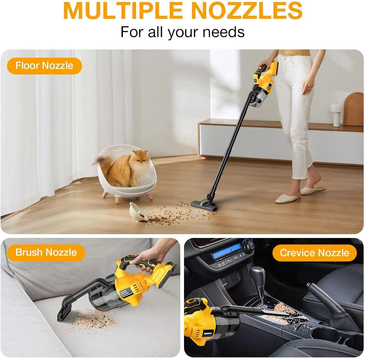 Cordless Handheld Vacuum, 20V (Tool Only)