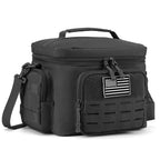Tactical Insulated Cooler Lunch Bag, Leak-Resistant and Heavy Duty for Work, Camping and Picnics, Green