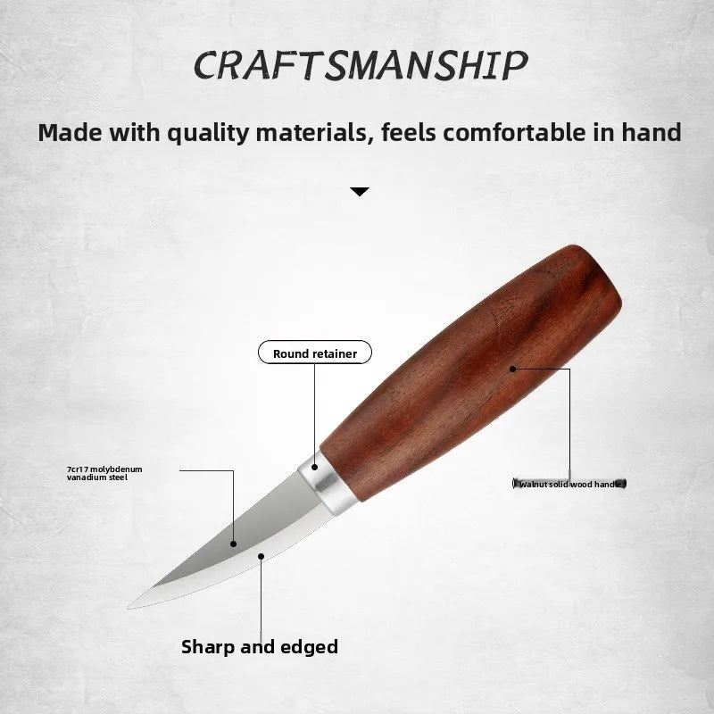 19 Piece Wood Carving Tool Set with Hook Knife for Spoon Carving, Whittling and Woodworking