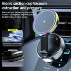 Wireless Charging Phone Mount, Windscreen