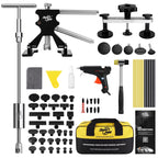 Paintless Dent Repair Kit Pro with Glue Gun, Slide Hammer, Rubber Hammer and Reflector Board