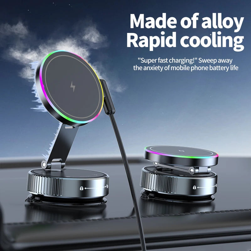 Wireless Charging Phone Mount, Windscreen