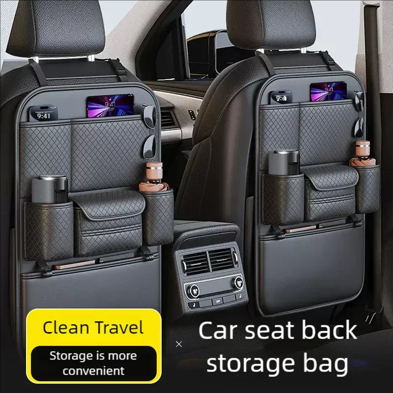 Seat-Back Organiser with Kick Mat