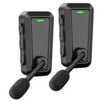 Motorcycle Helmet Bluetooth Intercom 2 Pack, Rider-to-Rider Talk up to 1000m with Music Sharing