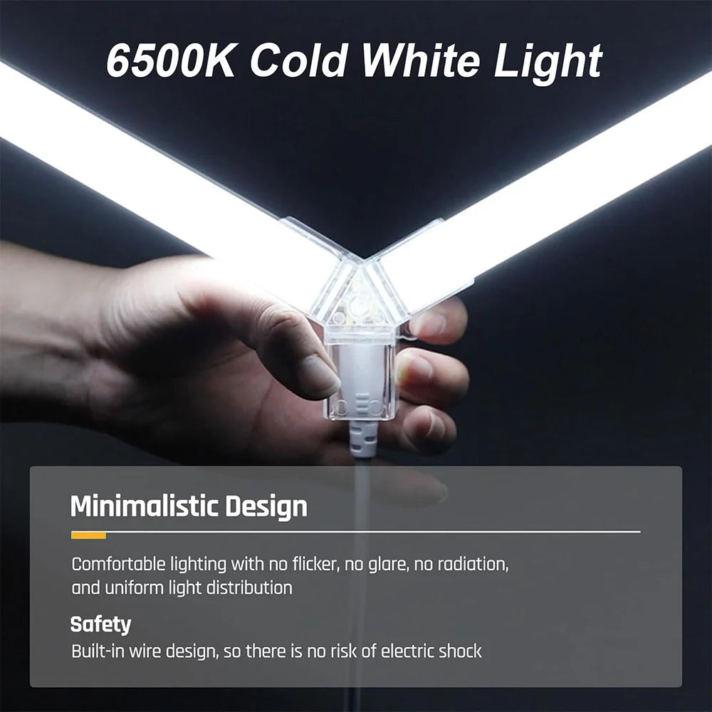 Hex LED Garage Light Kit (8-Piece)