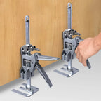 Lifting Arm Jack 2 Pack with Height Adjustment and Slow Descent for Drywall, Doors and Cabinets