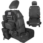 Tactical Seat Back Organiser with 7 MOLLE Pouches, PVC-Lined Seat Cover for 4WDs, Utes and SUVs